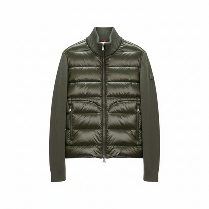 Moncler Hybrid Down Top "Green"