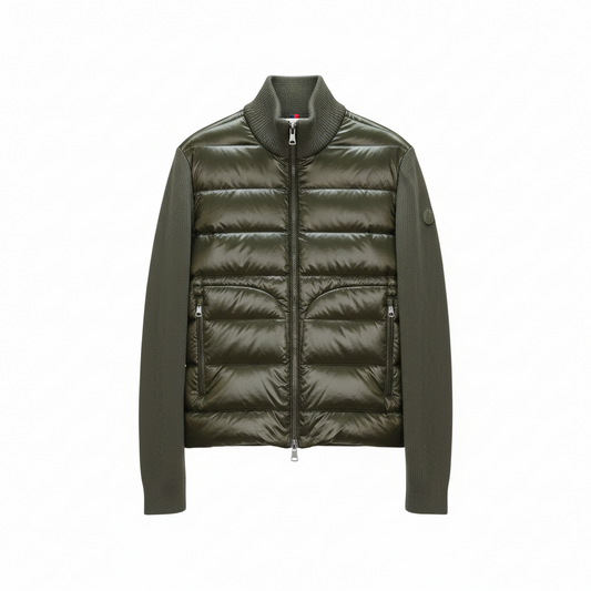 Moncler Hybrid Down Top "Green"