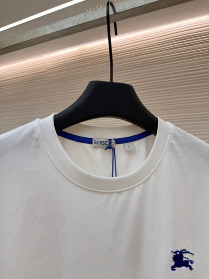Burberry Cotton T-Shirt "White"