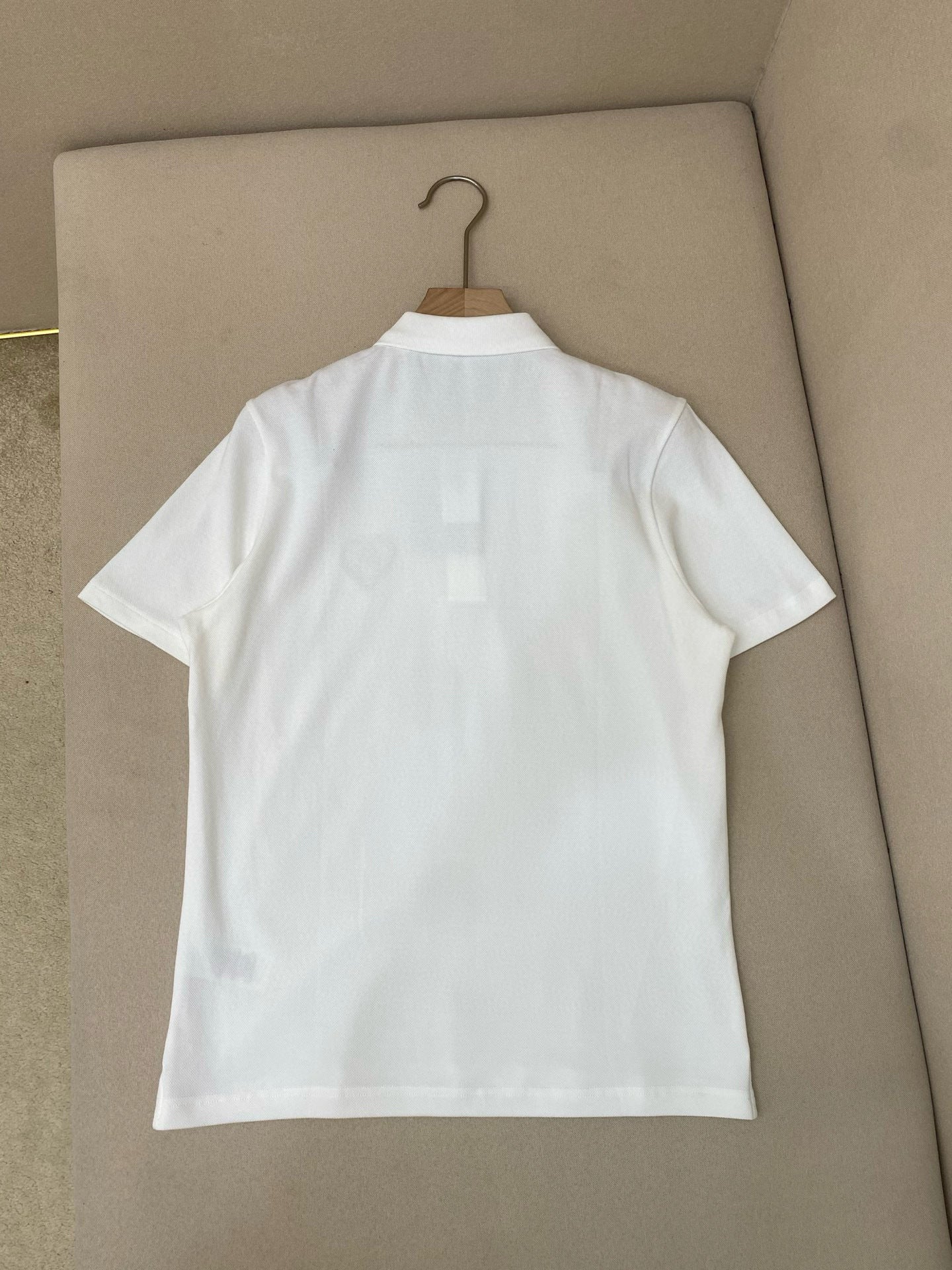 Burberry Cotton B Heart Polo T-Shirt "White"