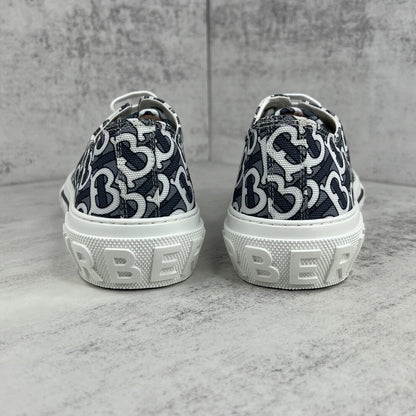 Burberry Gabardine "Black-White Monogram"