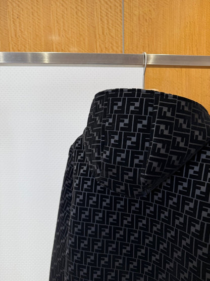 Fendi FF Monogram Blouson Jacket "Black"