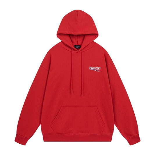 Balenciaga Political Campaign Hoodie "Red"