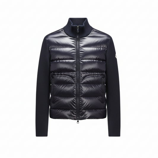 Moncler Hybrid Down Top "Black"