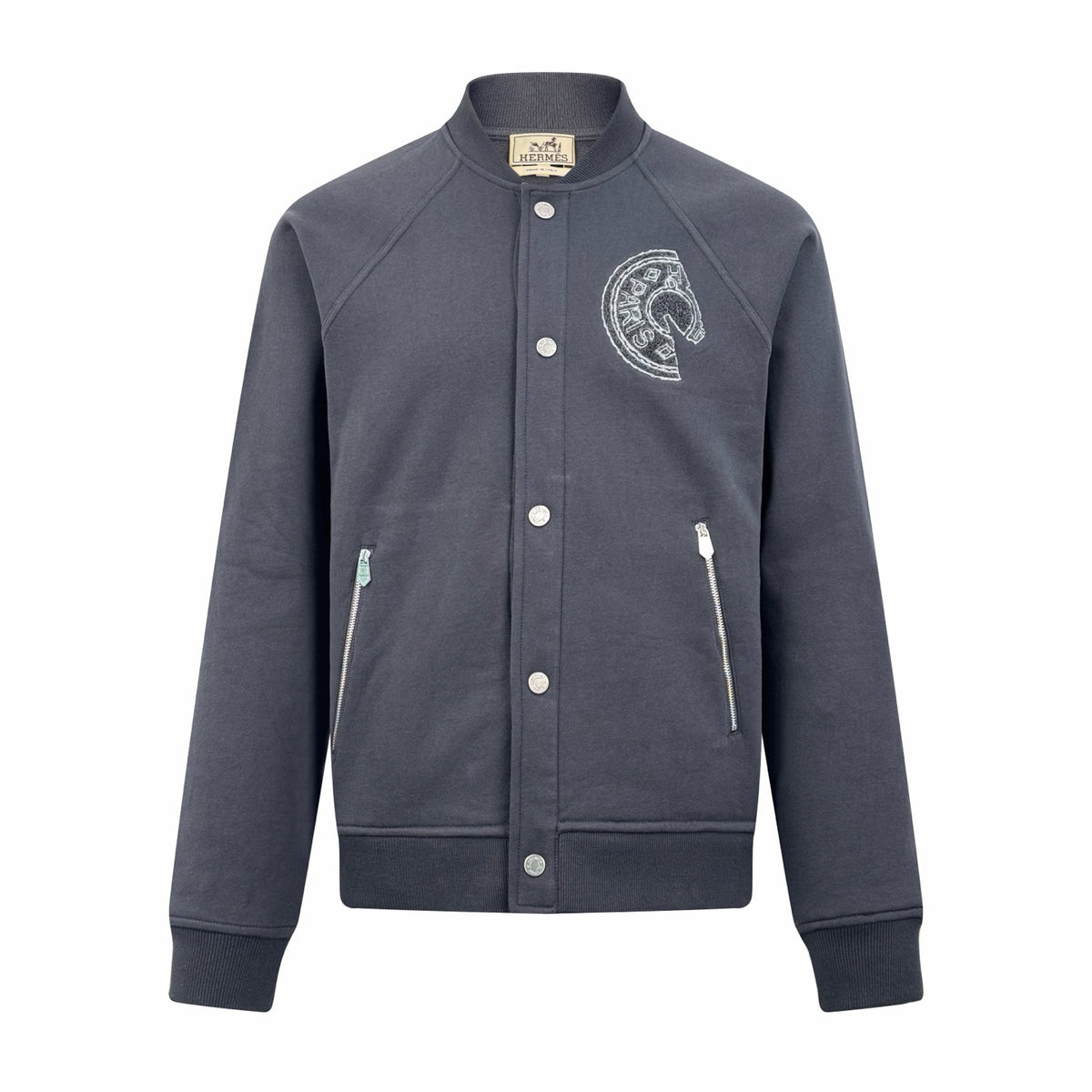 Hermes C.D.S. Varsity Jacket "Grey"