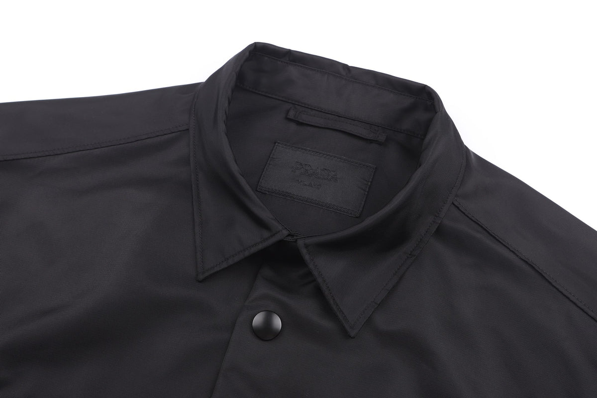 Prada Re-Nylon Triangle Shirt "Black"