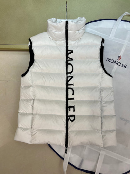 Moncler Cenis Down Vest "White"