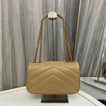 Saint Laurent Loulou Small Bag in Matelasse Lambskin