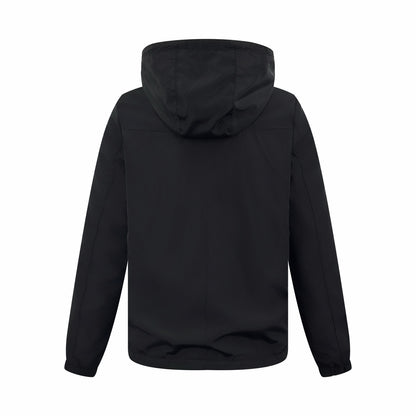 Prada Reversible Nappa Leather and Re-Nylon Jacket "Black"