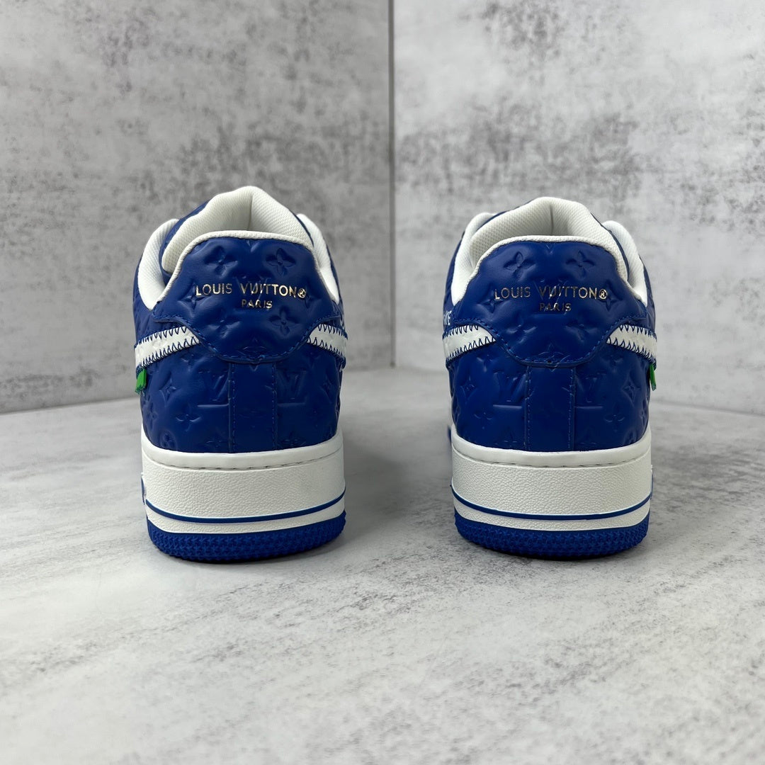 Louis Vuitton x Nike Air Force 1 "Blue"