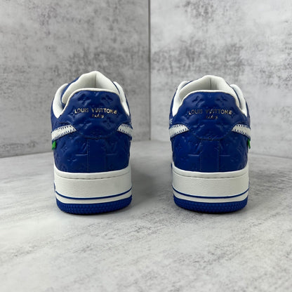 Louis Vuitton x Nike Air Force 1 "Blue"