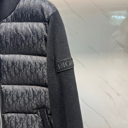 Dior Oblique Jacket Virgin Wool Knit"Black"