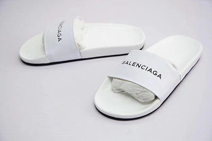 Balenciaga Slides "White"