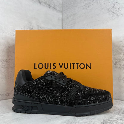 Louis Vuitton Trainers "Black" Crystal