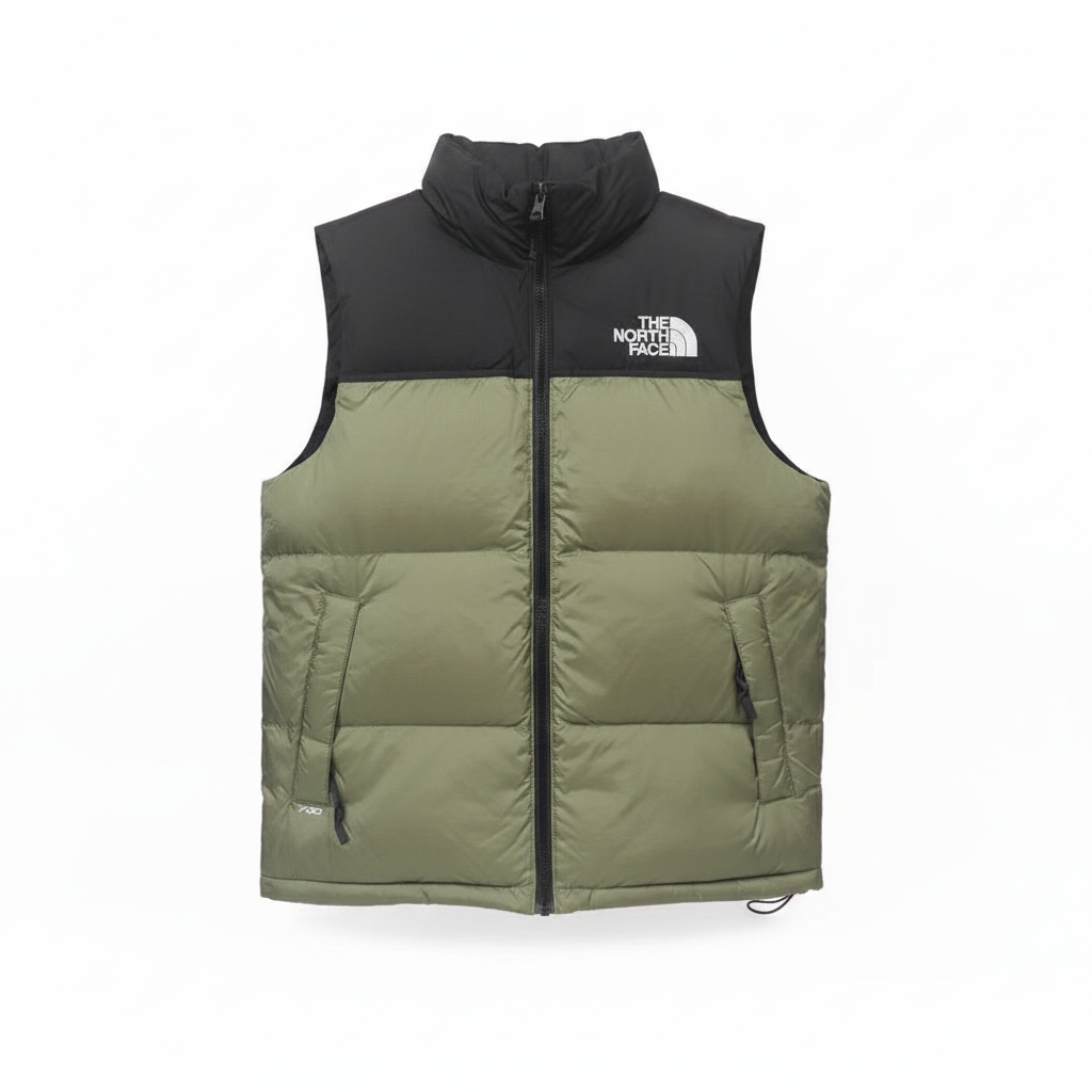 The North Face 700 Down Vest "Olive-Black"