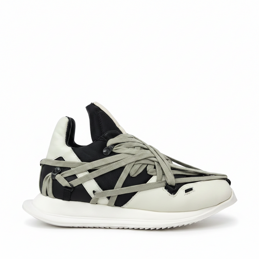 Rick Owens Geth Runner Megalaced "Black-Grey"