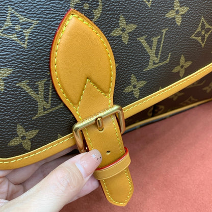 Louis Vuitton Satchel Messenger Bag
