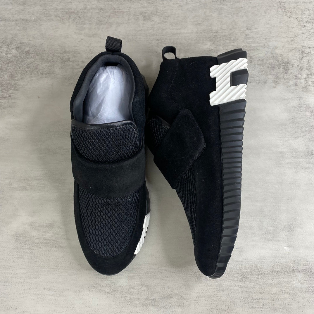 Hermes H "Black Suede"