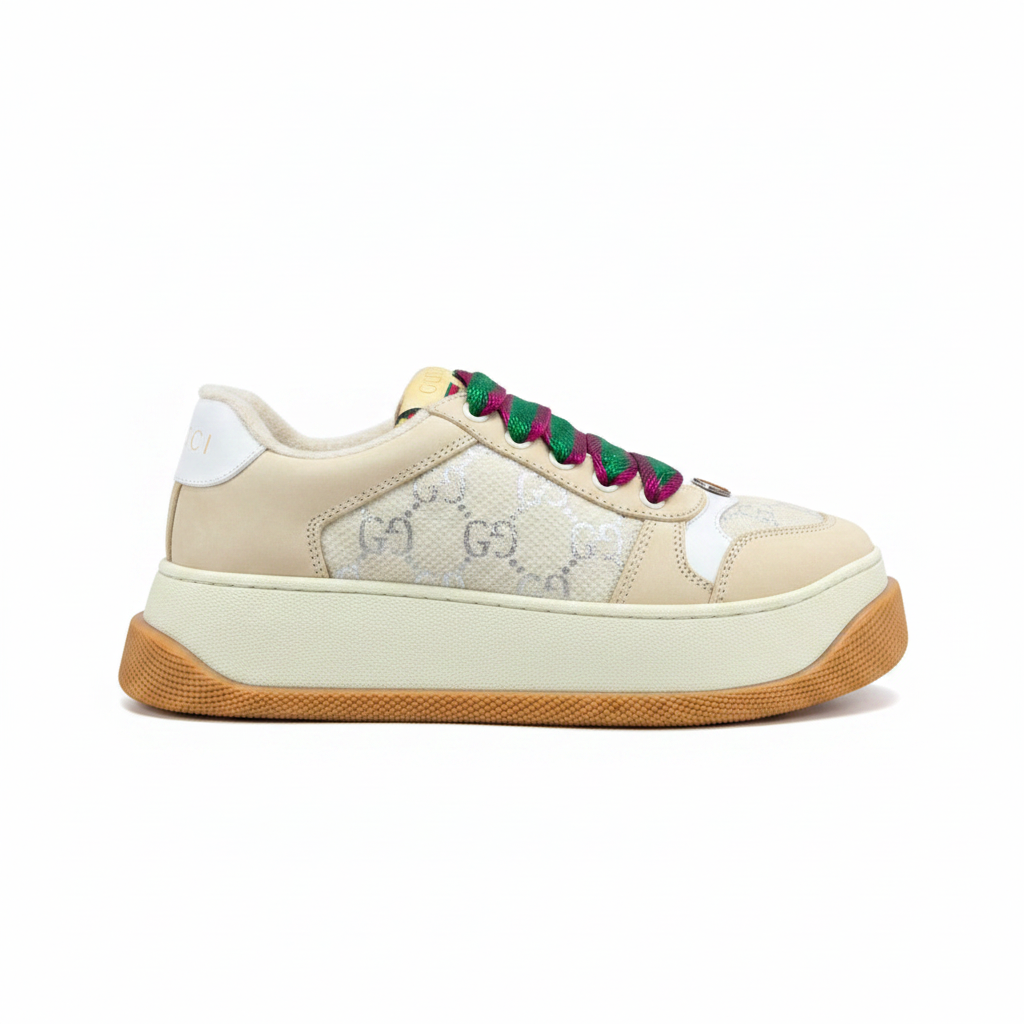 Gucci Screener Double "Beige-White"