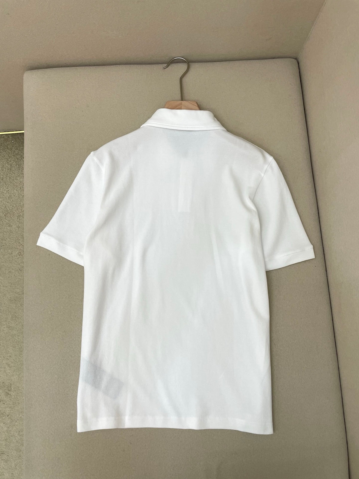 Gucci Cotton Piquet Polo Shirt with Embroidery "White"