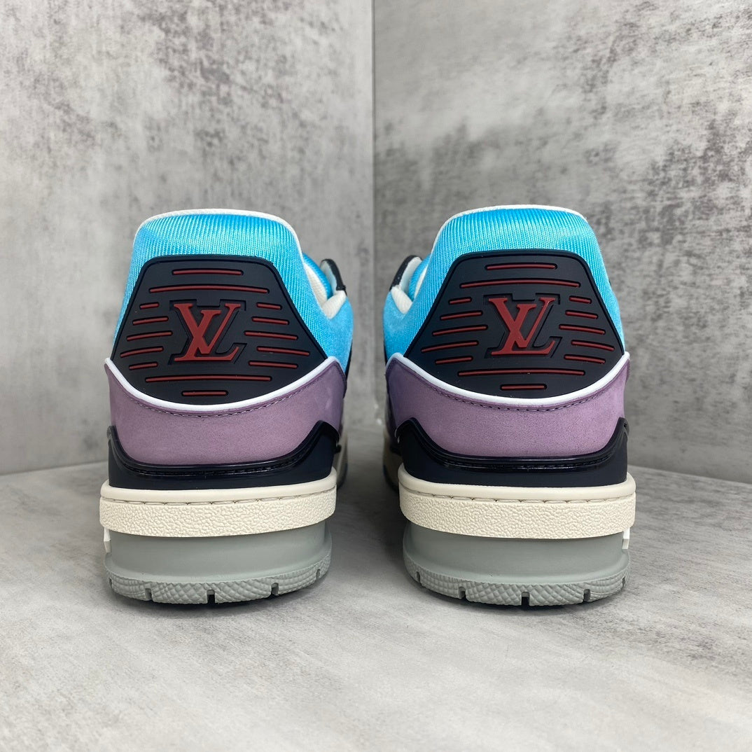Louis Vuitton Trainers "Blue-Purple"