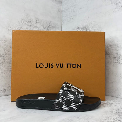 Louis Vuitton Slides "Black-White"