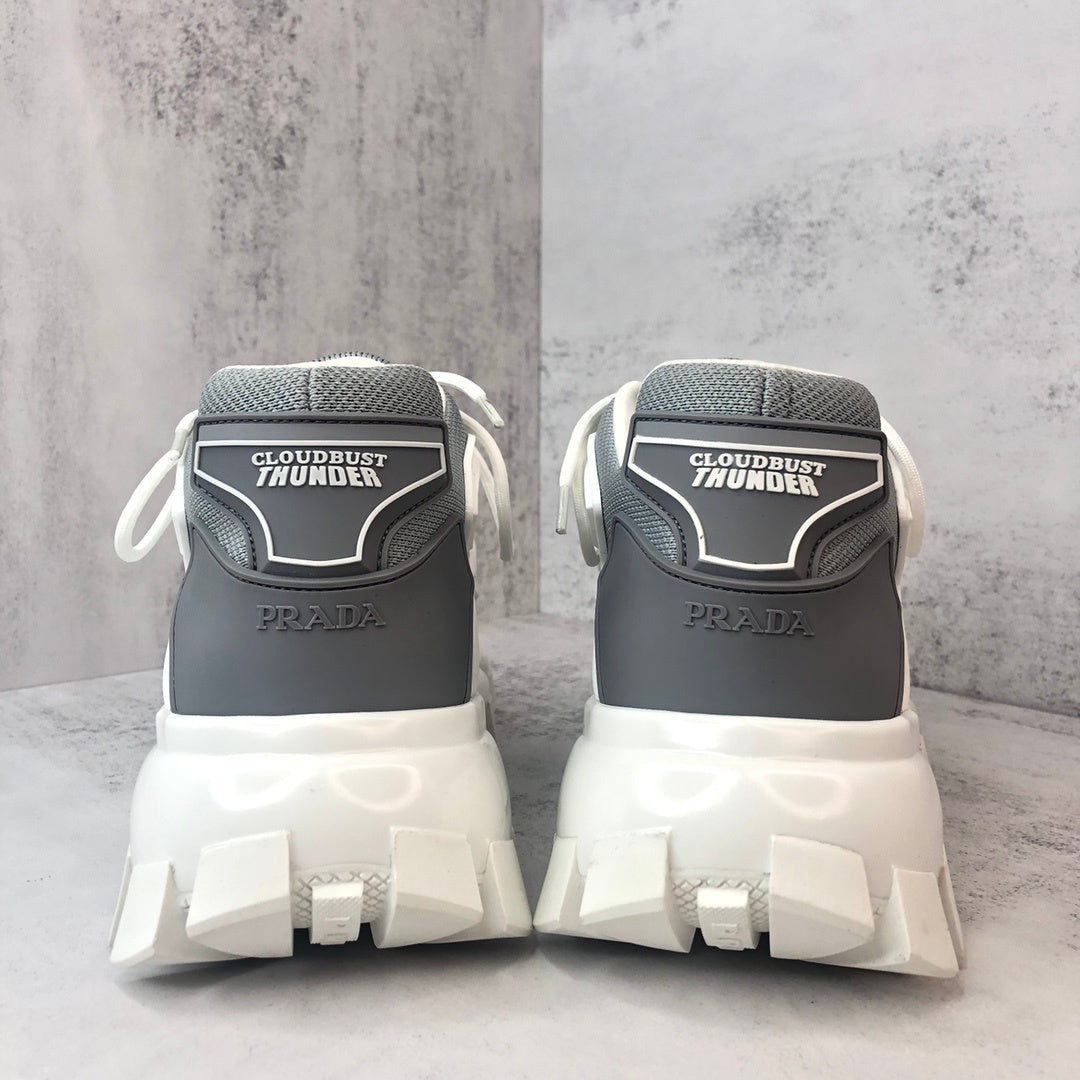 Prada Cloudbust Thunder Low "White-Grey"