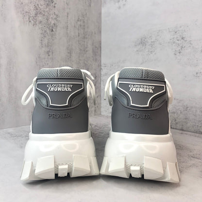 Prada Cloudbust Thunder Low "White-Grey"