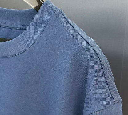 Givenchy Embroidered Logo T-Shirt "Blue"