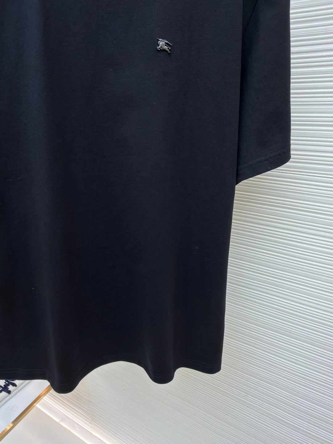 Burberry Metal EKD Cotton T-Shirt "Black"