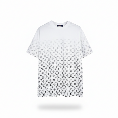 Louis Vuitton Gradient Monogram T-Shirt "White-Black"