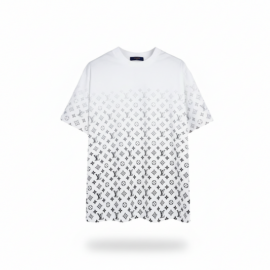 Louis Vuitton Gradient Monogram T-Shirt "White-Black"