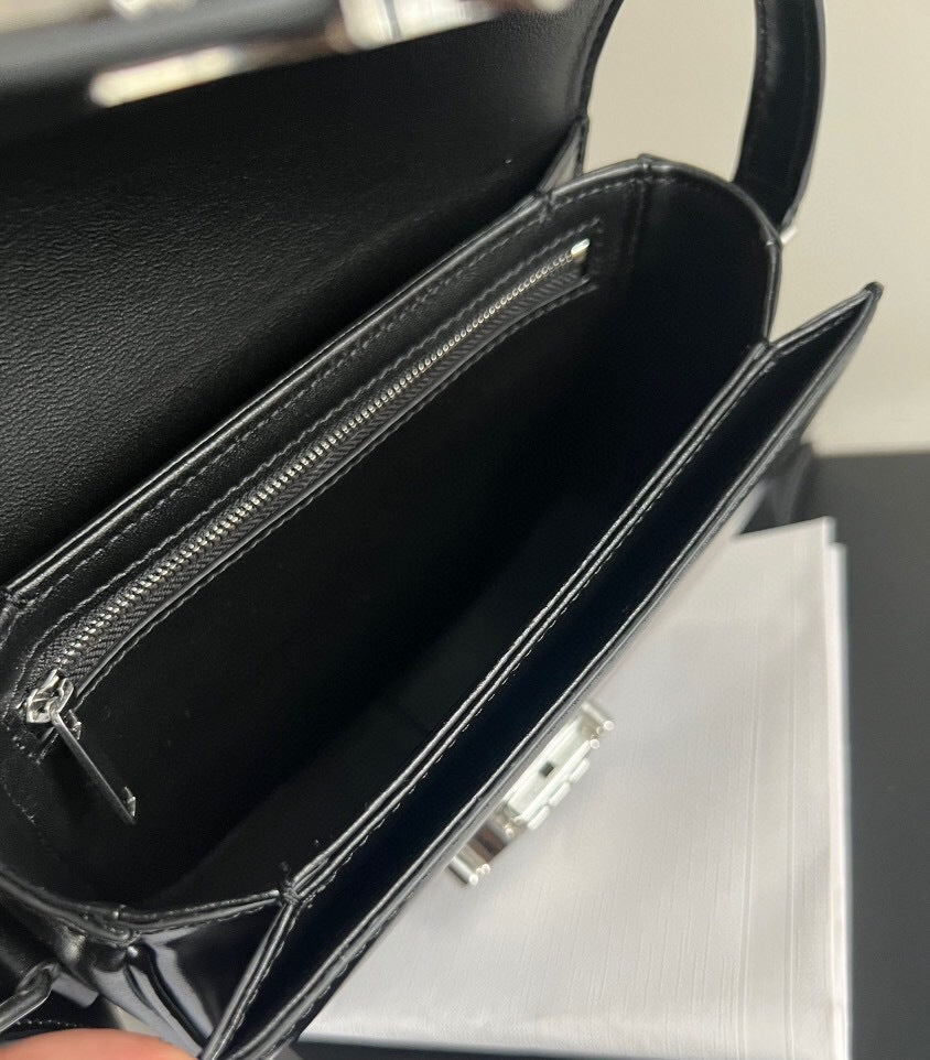 Celine Teen Triomphe Bag in Shiny Calfskin