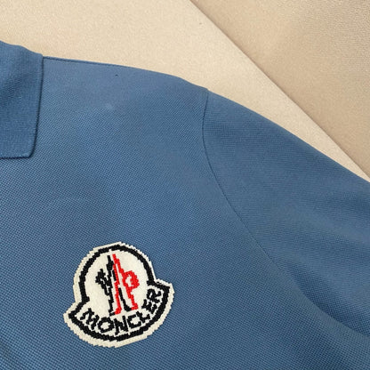 Moncler Polo T-Shirt "Blue"