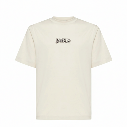 Burrberry Logo Cotton T-Shirt "White"