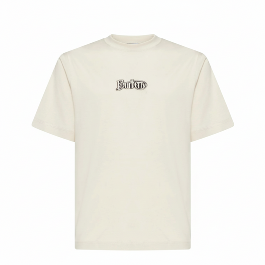 Burrberry Logo Cotton T-Shirt "White"