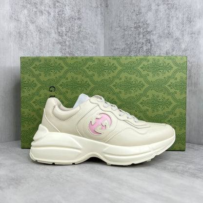 Gucci Rhyton Interlocking G "Beige-Pink"