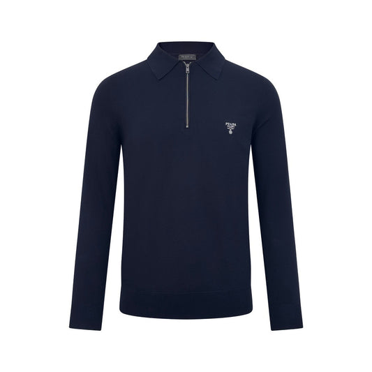Prada Polo Sweater "Navy"