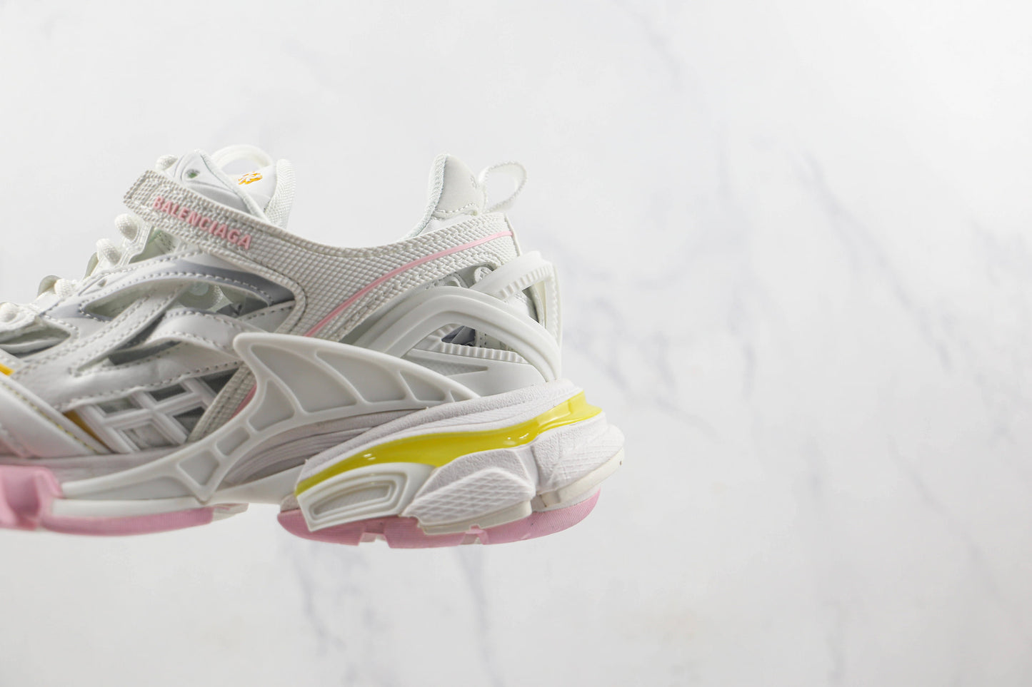 Balenciaga Track 2.0 "White-Yellow-Pink"