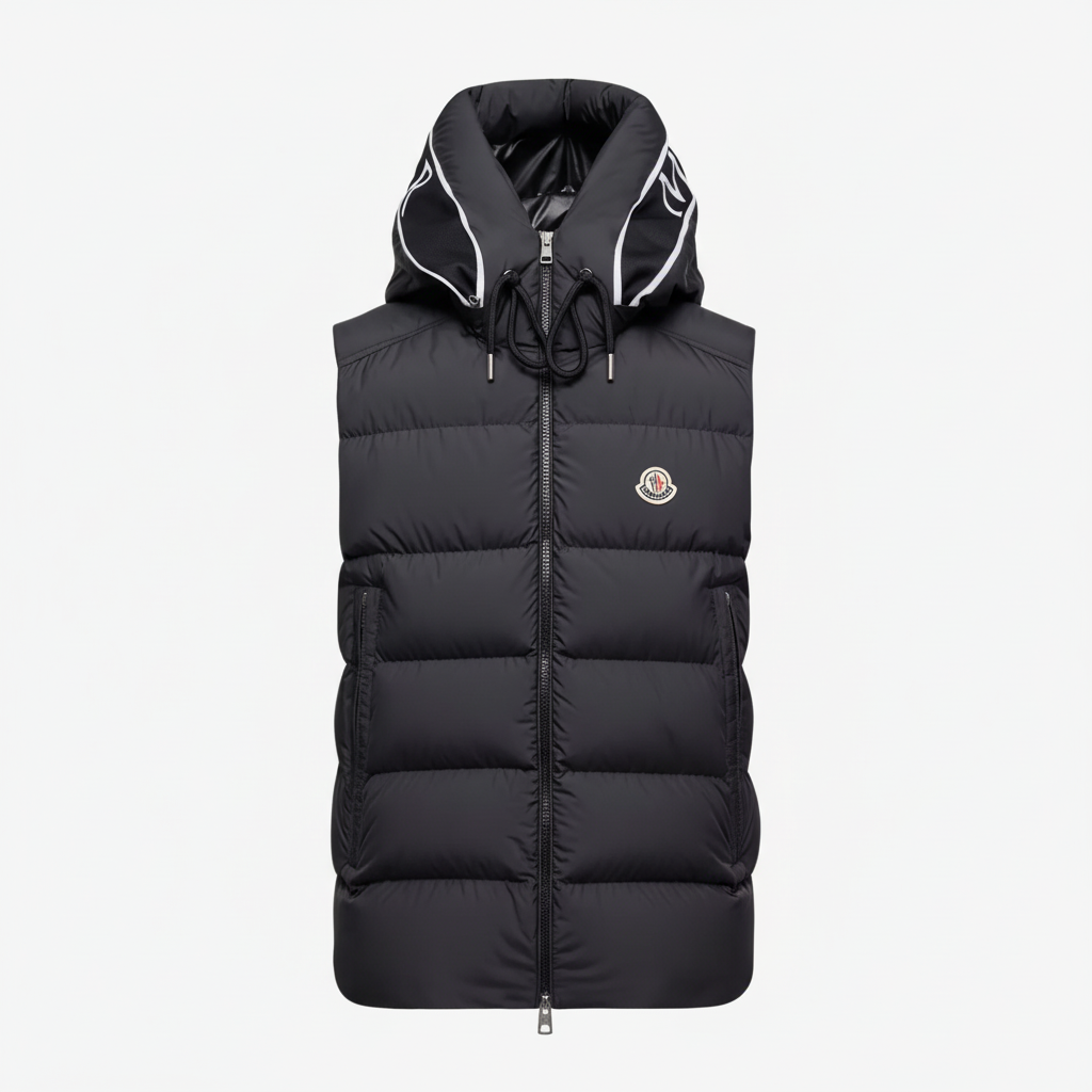 Moncler Cardamine Down Vest "Black"
