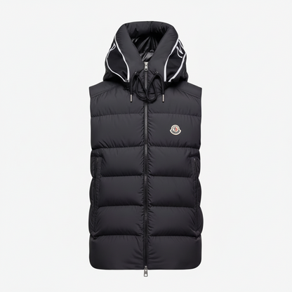 Moncler Cardamine Down Vest "Black"