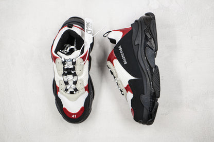 Balenciaga Triple S "White-Red-Black"