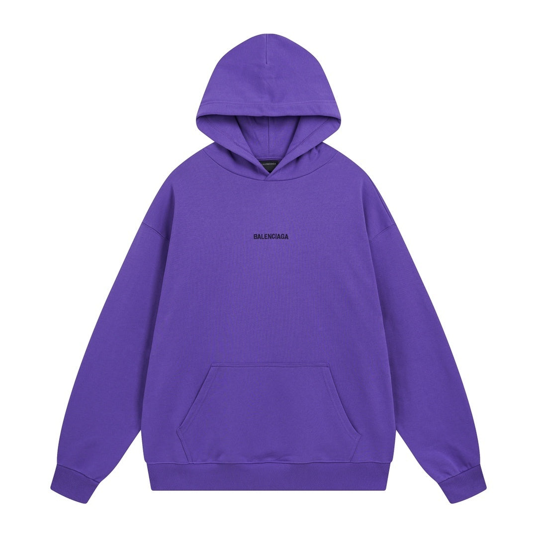 Balenciaga Hoodie "Purple-Black"