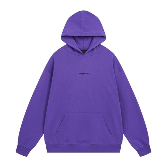 Balenciaga Hoodie "Purple-Black"