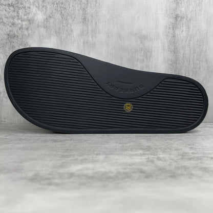 Burberry Slides "Black-Beige"