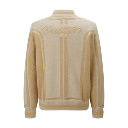 Louis Vuitton Knit Track Top "Beige"