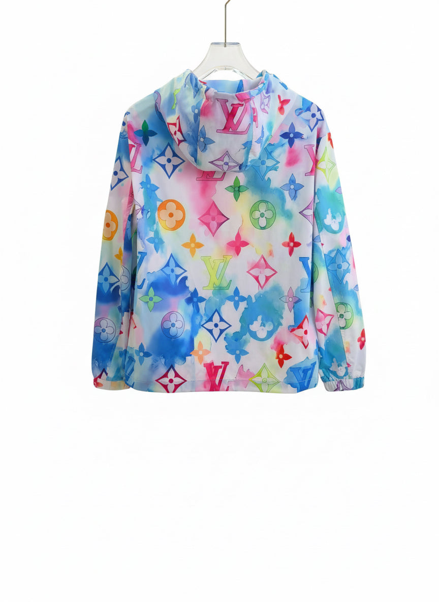 Louis Vuitton Watercolor Monogram Windbreaker "Multicolour"
