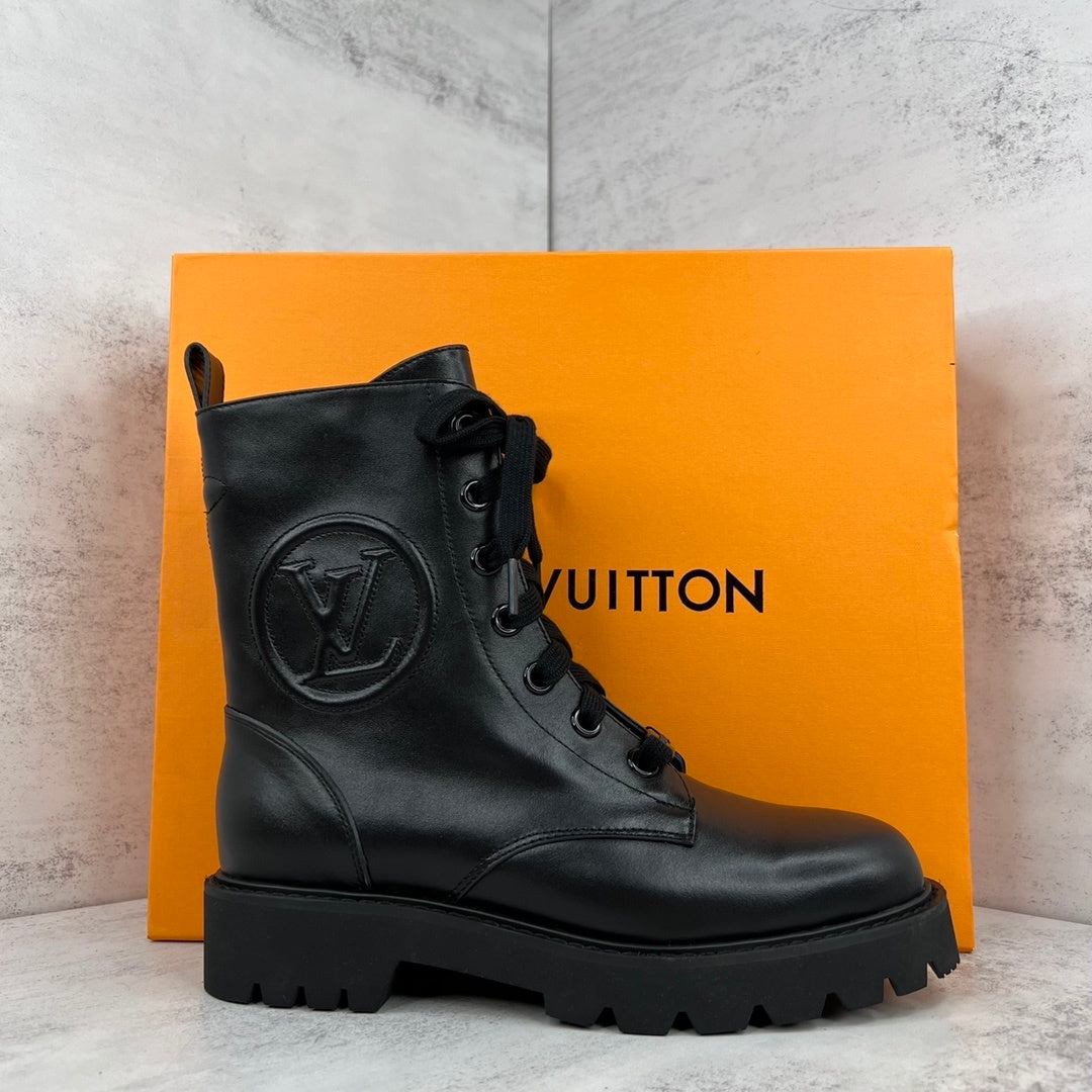 Louis Vuitton Territory Leather Boots "Black"