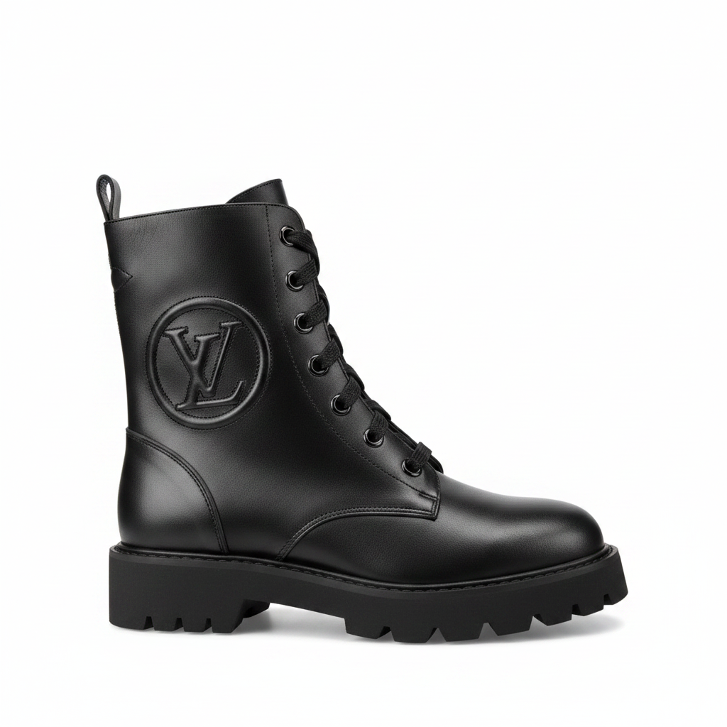 Louis Vuitton Territory Leather Boots "Black"