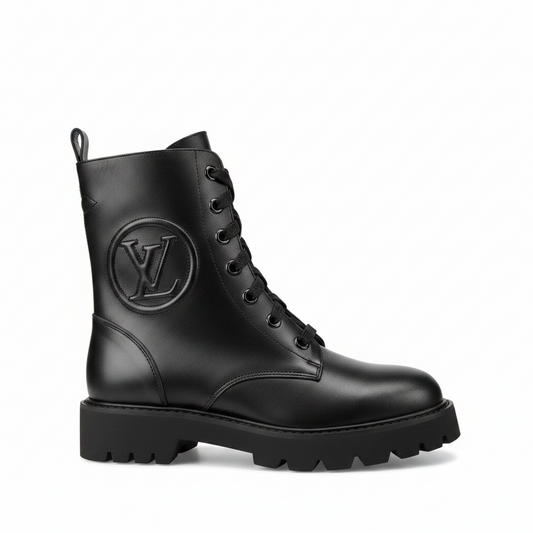 Louis Vuitton Territory Leather Boots "Black"